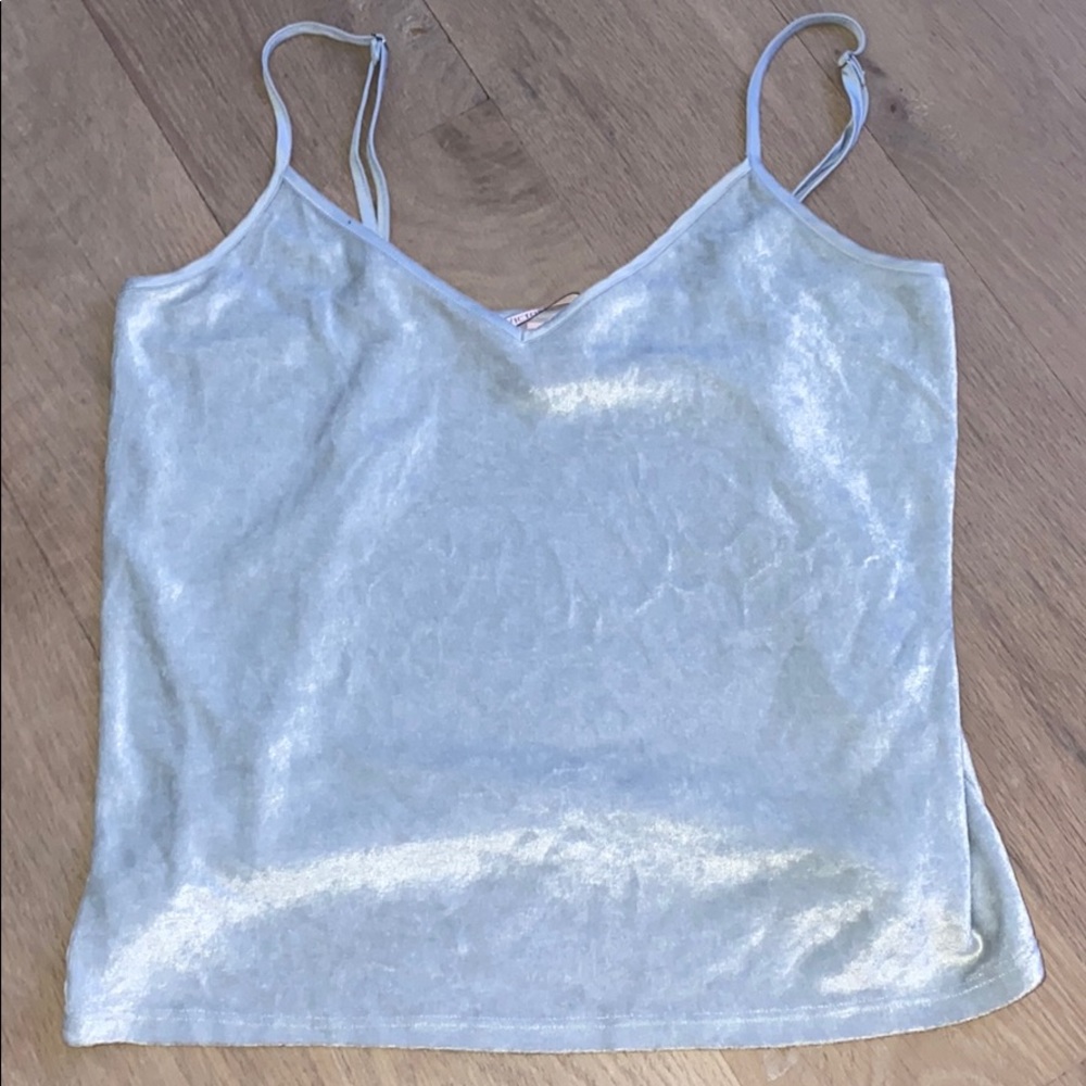 velvet tank top